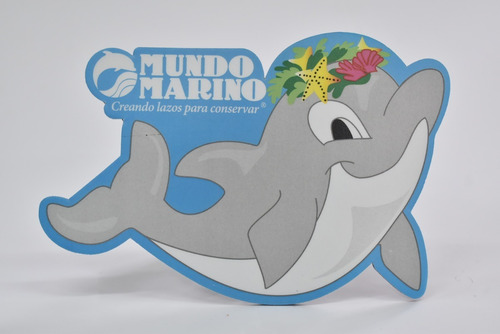 Imagen 1 de 1 de Mouse Pad Con Forma De Delfín Mundo Marino