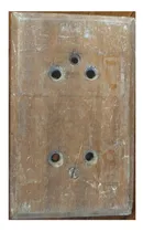 Comprar Antigua Tapa De Luz De Madera Con 2 Tomacorrientes