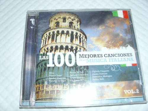 Cd Las 100 Mejores Canciones De La Musica Italiana Vol 2