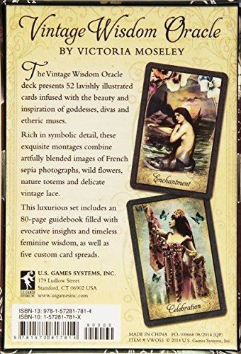 Vintage Wisdom Oracle, de Victoria Moseley. Editorial U.S. Games en inglés