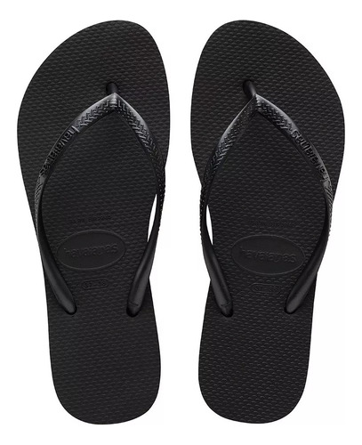 Ojotas Havaianas Slim Metalizada Mujer Originales Tiras Fina