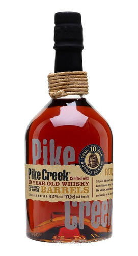 Whisky Pike Creek 10 Year Finished Rum Barrels Bostonmartin