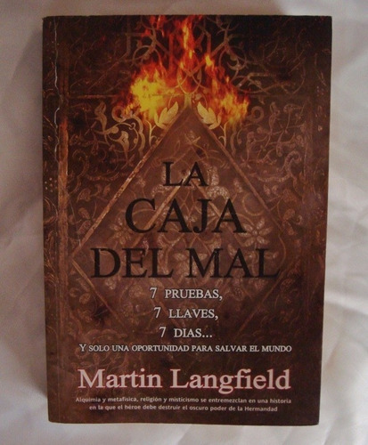 Martin Langfield La Caja Del Mal Libro Original Oferta