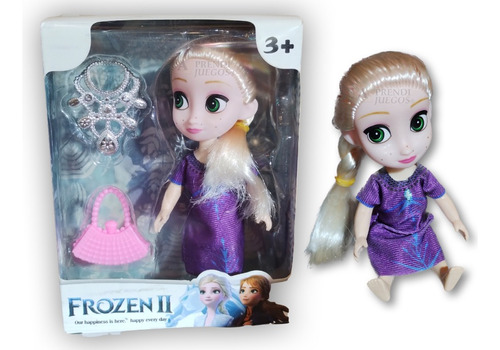 Mini Muñecas Frozen C/accesorios Hermosas Caja Importadas 