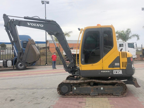 Mini-escavadeira Volvo Ec55b 2014=r55w-7 Hyundai,vio55