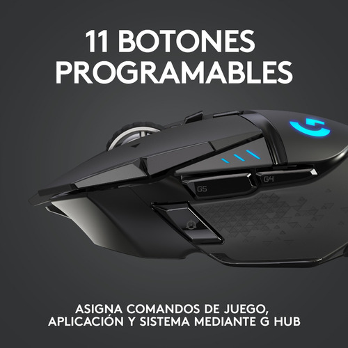 Mouse Gamer Logitech G502 Inalambrico Lightspeed - Revogames