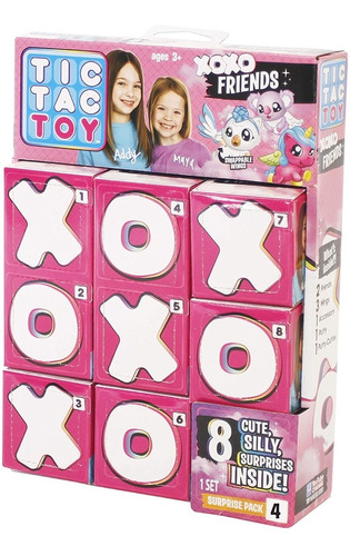 Tic Tac Toy Xoxo Friends Original Incluye 8 Sorpresas