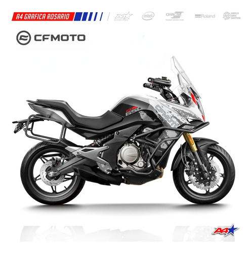 Calcos Cfmoto Mt650 Mt 650 Diseño Adventure M Tanque