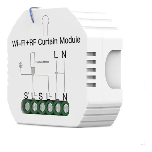 Modulo Interruptor Wifi + Rf Cortina Persiana Tuya Smartlife