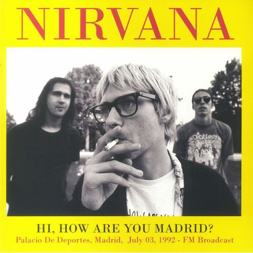 Nirvana  Hi How Are You Madrid ? Vinilo Doble