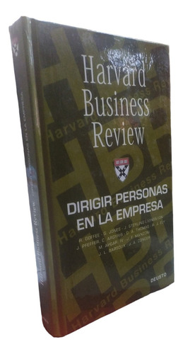 Dirigir Personas En La Empresa Goffee Harvard Businessreview (Reacondicionado)