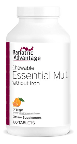 Bariatric Advantage Multivitaminico Masticable Completo, 180