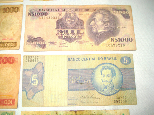 Lote De Billetes Extranjeros Parta Coleccionar (x9u.) (Usado)