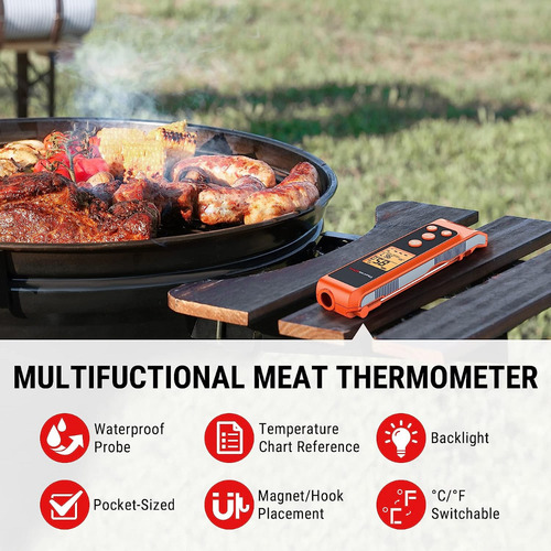 Termometro Cocina 2 En 1 Thermopro Tp420 Sonda / Infrarrojo