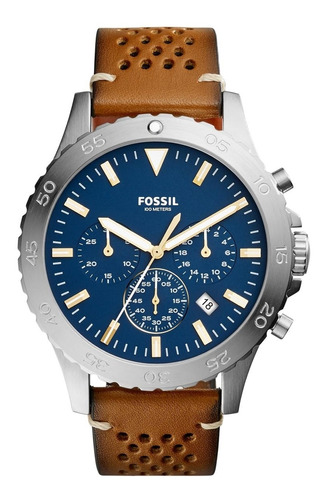 Relógio Fossil Masculino Com Pulseira De Couro Ch3077/0an