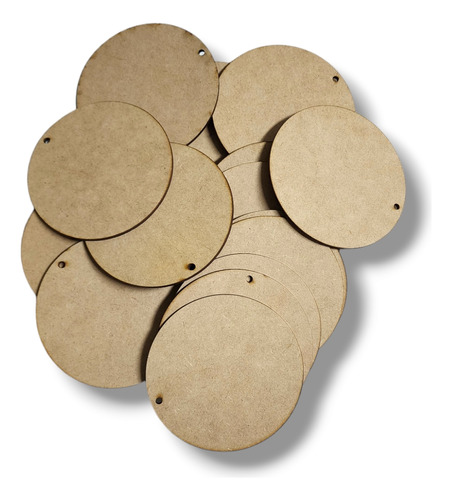 Círculo Mdf De 10 Cm Y 3 Mm De Espesor Pack 100 Piezas