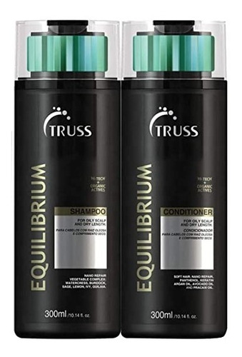 Truss Kit Shampoo + Acondicionador Equilibrium  300ml C/u