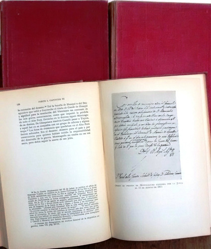 La Vida De Monteagudo / Mariano De Vedia Y Mitre (3 Tomos) (Usado)
