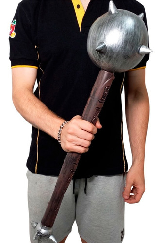 Maza Con Puas Vikingo Medieval Disfraz Cotillon Halloween