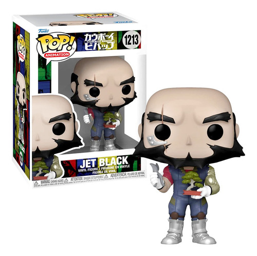 Funko Pop Animation Cowboy Bebop Jet Black W/bonsai 1213