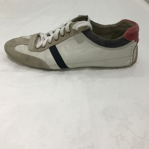 Tênis Masculino Lacoste Berryman 2 Branco Azul Vermelho 43
