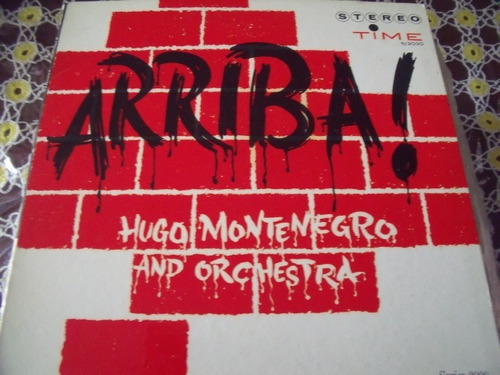 Lp Hugo Montenegro And Orchestra, Arriba