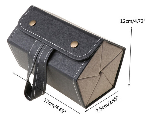 5 Foldable Slots Plutonium Leather Sunglasses Multiple