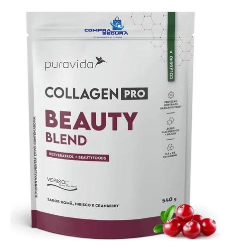 Colágeno Pro Collagen Pro Beauty Pura Vida