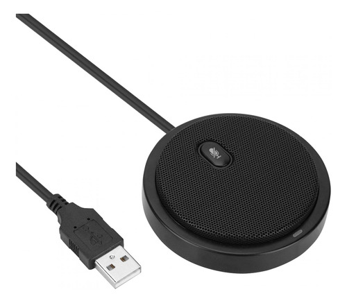 Microfono Audio Plug And Play Usb Cable 360° Pickup Video