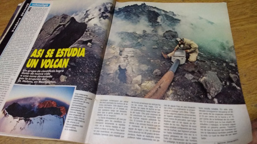 Conocer Y Saber 14 Asi Se Estudia Un Volcan 1989