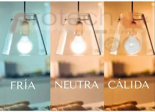Imagen 5 de 9 de Lampara Foco Led 9w 3 En 1 Luz Fria Neutra Cálida 3 Pasos