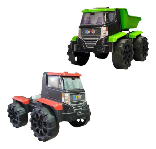 Brinquedo Grande Caminhão Carrinho Reforçado Caçamba Infanti Personagem Caminhão Caçamba