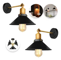 Comprar Kit 2 Lámparas Decorativas De Pared Int\u002Fext. Vintage Retro