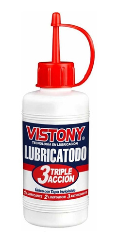 Aceite Lubricante X 30ml Vistony - Blanco