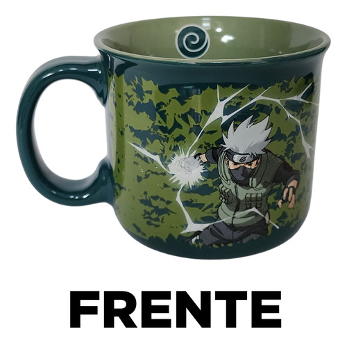 Caneca Kakashi Hatake Cerâmica 470ml Oficial Naruto Shipuden
