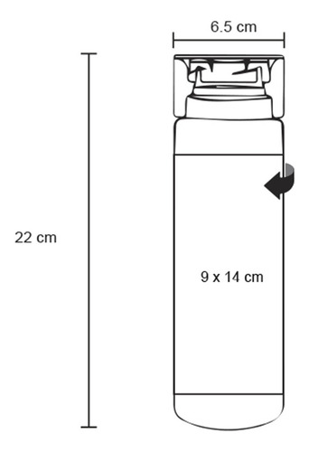 Imagen 4 de 9 de Pack De 10 Vasos De Plástico Con Tapa Enroscable Cap 660 Ml