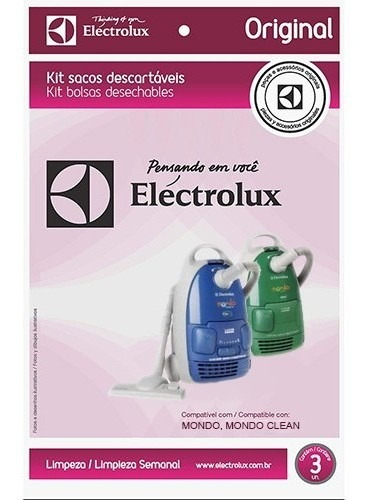 Imagem 2 de 6 de Kit Saco De Aspirador Mondo Mondo Clean Original Envio Ja