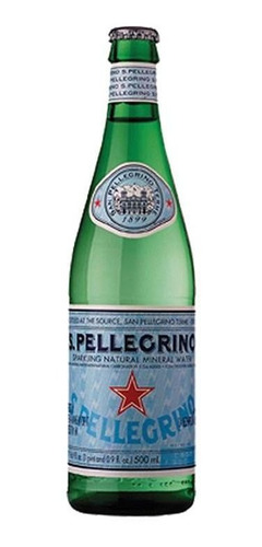 Água Mineral S. Pellegrino Gaseificada 505ml