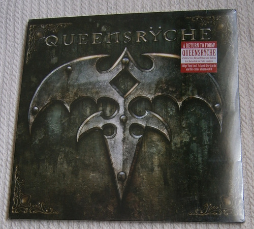 Queensryche - Queensryche ( L P + C D Ed. Europa 2013)