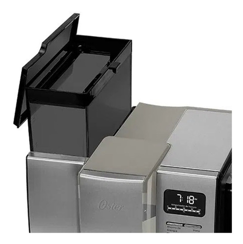 Cafetera De Filtro Oster Gourmet Programable Jarra Termica Color Plateado