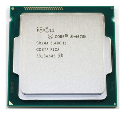 Procesador De Cpu Core I5 4670k De 3,4 Ghz Lga1150 De Cuatro