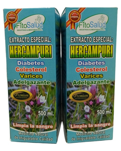 Hercampuri Tonico 500ml Pack 2 Und