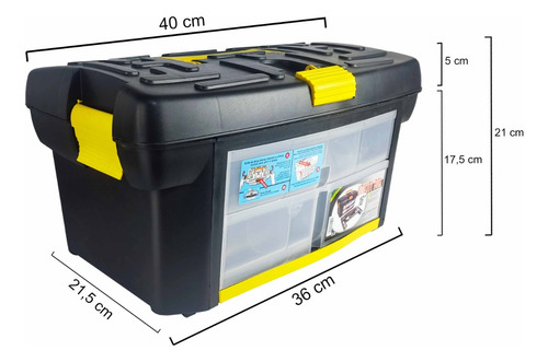 Caja Herramientas 16 16 Compartimientos Dia Del Padre Regal