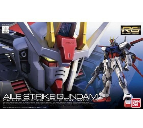 Plastimodelismo Rg Aile Strike Gundam 1/144 Bandai