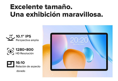 Tablet Teclast 2023 P30s 10.1 64gb Y 4gb De Memoria Ram