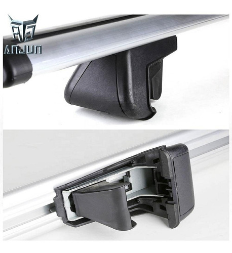 Imagen 4 de 5 de Ac Racing, Racks Full Aluminio Natural Y Negros, C/llave