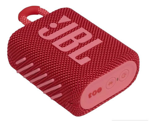 Parlante Jbl Go 3 Portátil  Bluetooth Waterproof Red Rojo