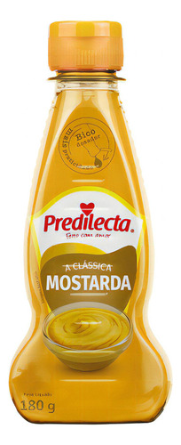 Mostarda Amarela Predilecta Squeeze 180g
