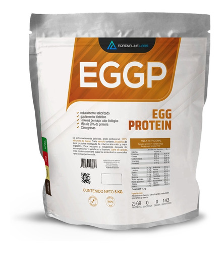 Egg Protein 5k Albumina  Huevo Adrenaline Labs Tienda Formal