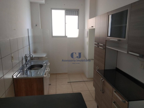 Imagem 2 de 12 de Apartamento Com 2 Dormitórios Para Alugar, 47 M² Por R$ 950,00/mês - Jardim América - Sorocaba/sp - Ap0886